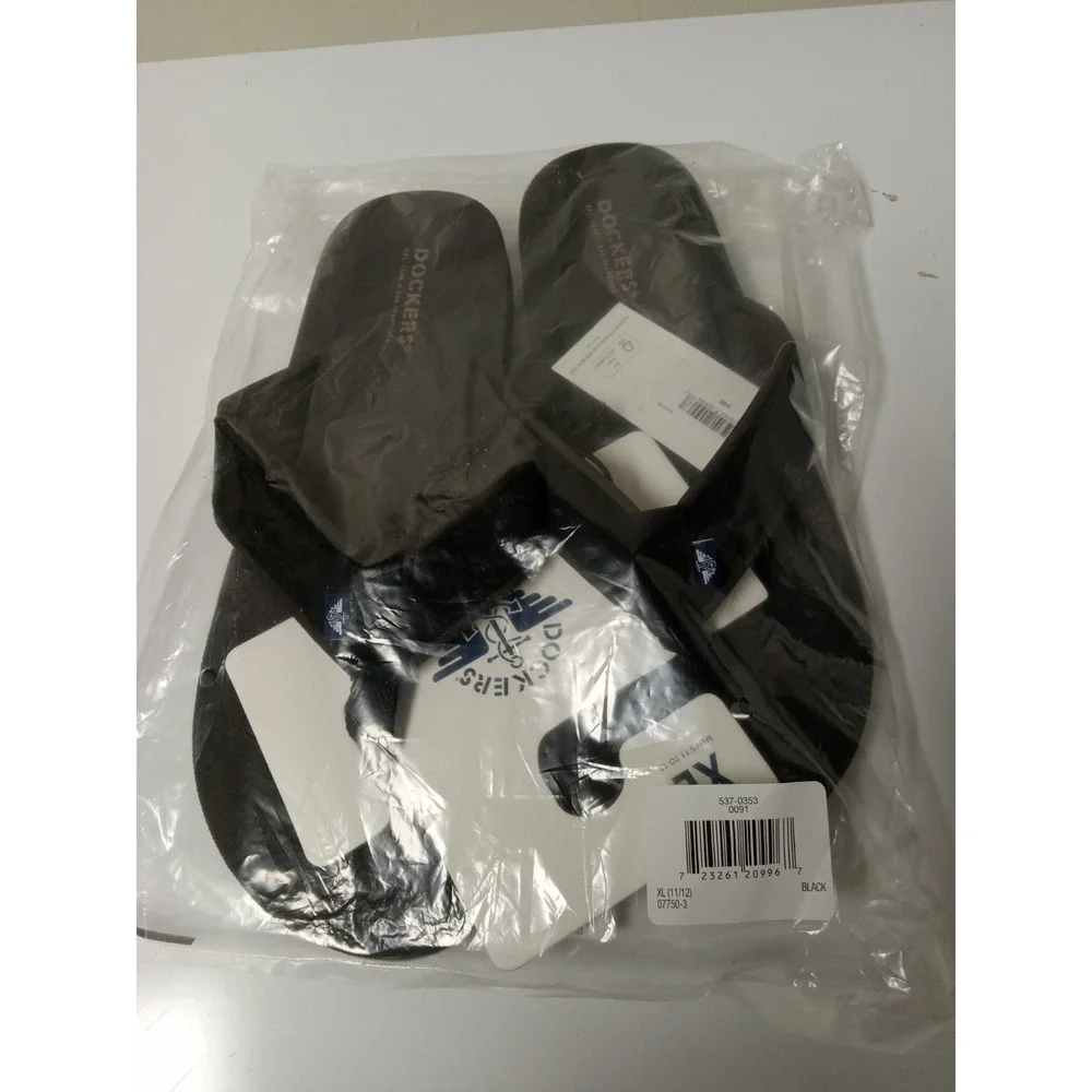 Dockers Flip Flops‎ Men XL Black Size 11/12